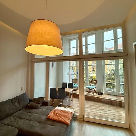 Relax-Wohnung Mit Balkon Ueber Die Weisse Elster Leipzig Extérieur photo