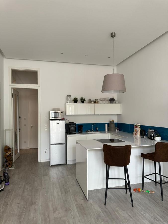 Relax-Wohnung Mit Balkon Ueber Die Weisse Elster Leipzig Extérieur photo