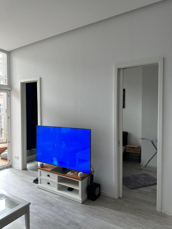Relax-Wohnung Mit Balkon Ueber Die Weisse Elster Leipzig Extérieur photo
